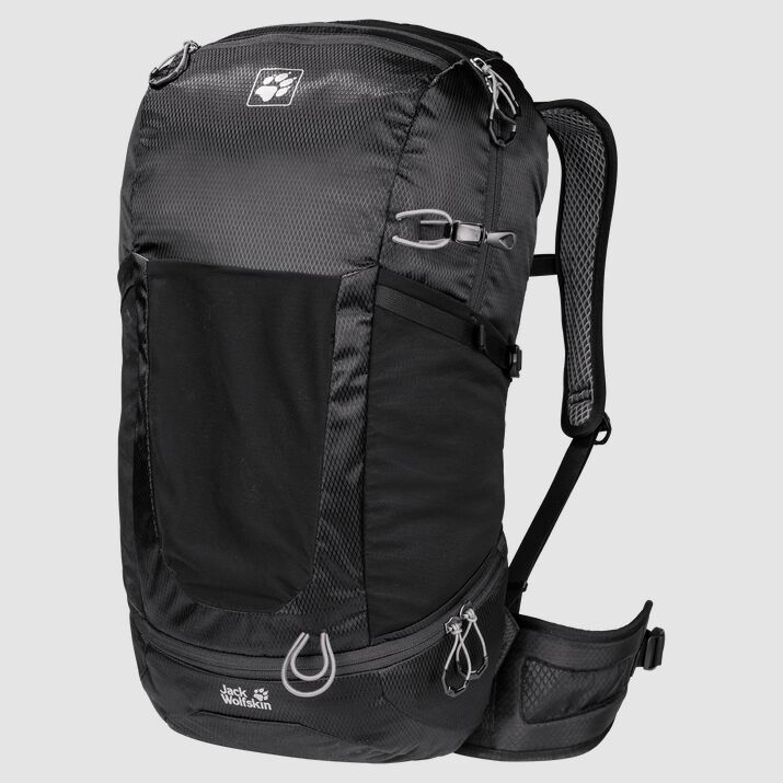 Mochila Senderismo Jack Wolfskin Kingston 30 Hombre Negros Mexico-9428751